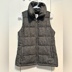 Gray Quilted Vest